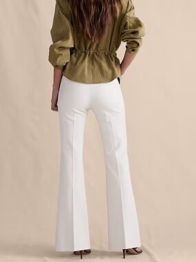 Banana Republic Women's Tan Wide-Leg Chinos